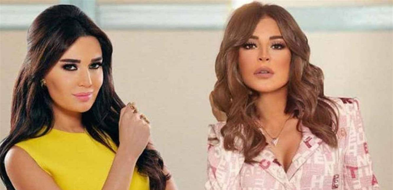 عانقتها وتبادلا الحديث معًا.. فنانتان لبنانيّتان تتصالحان بعد خلاف امتد لفترة طويلة