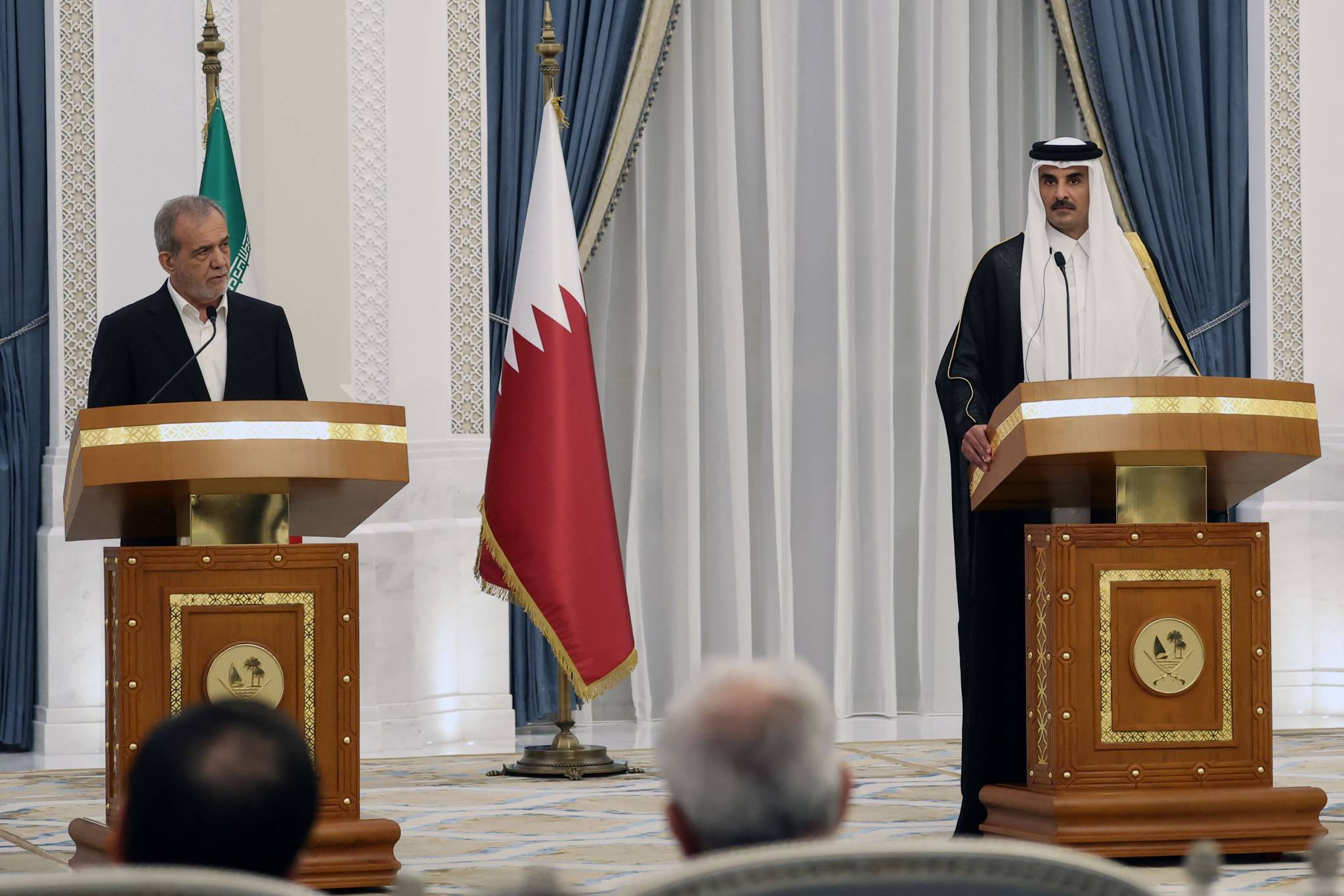 "تريثنا في الرد من أجل السلام"... بزشكيان من قطر: زعزعة أمن المنطقة ليس في صالح الأوروبيين ولا أميركا