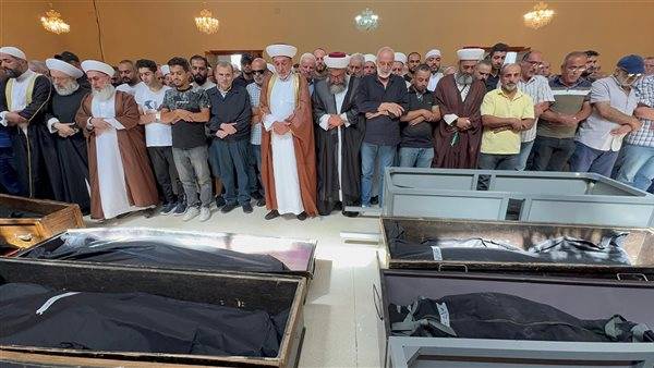 سعد خلال تشييع شهداء مجزرة عين الدلب: 
نطالب الدول العربيّة بإجراء ردعي ضد العدو الصهيوني