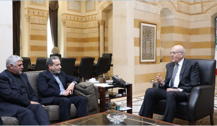 وزير خارجية ايران جال على المسؤولين
عرقجي : مشاوراتنا مستمرة مع باقي الدول
وندعم المساعي لإرساء وقف لإطلاق النار