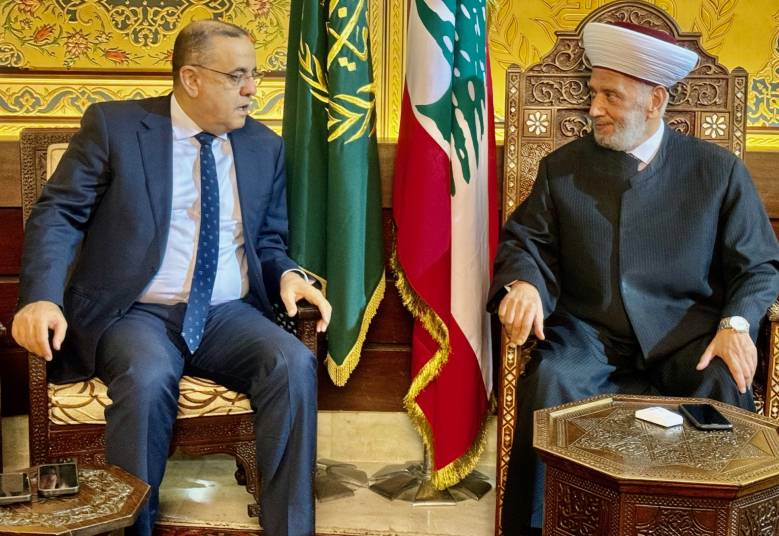 دريان بحث مع البيسري في العدوان «الإسرائيلي»