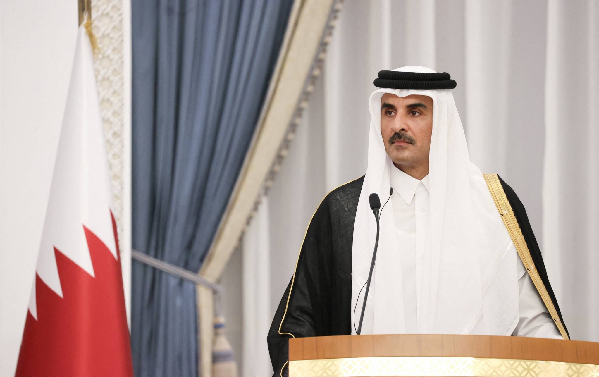 أمير قطر: لوقف العدوان على لبنان ووقف حرب الإبادة على غزة