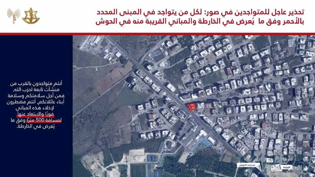 جيش العدو يهدّد السكان المدنيين في منطقة الحوش قضاء صور