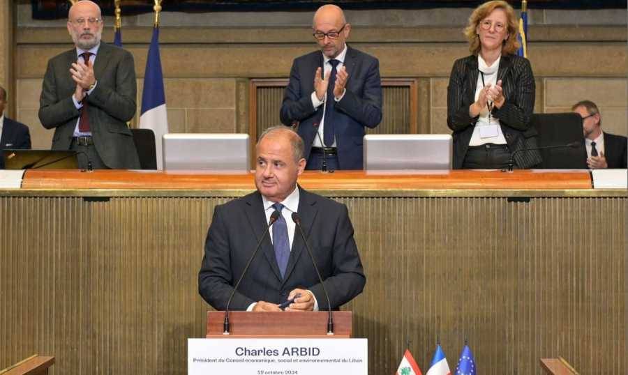 عربيد أمام هيئة المجلس الاقتصادي الفرنسي:
لنجعل من لبنان بلدًا متنوعًا ومستقرًا من جديد