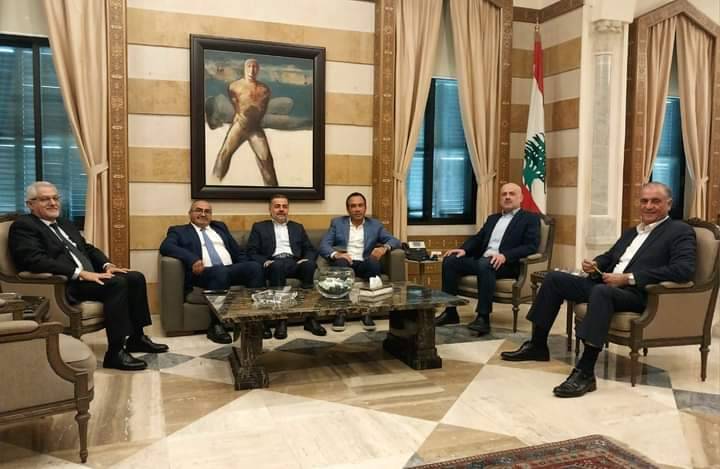 مولوي يستقبل وفداً نيابياً للبحث في أوضاع بيروت والمناطق في ظل أزمة النزوح