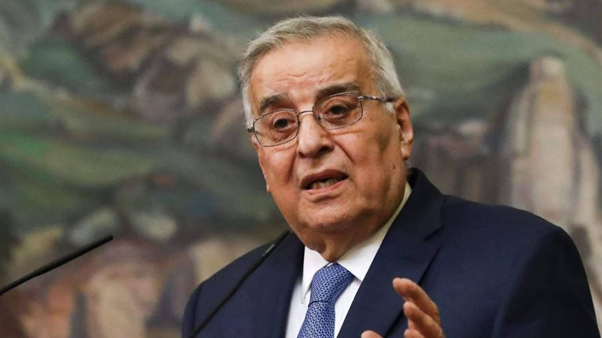 بوحبيب غادر بيروت في جولة أوروبيّة
تستمرّ لعدّة أيام لشرح موقف لبنان