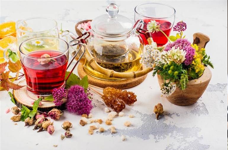 5 مشروبات عشبية تزيل السموم من المعدة... احرصوا على تناولها
