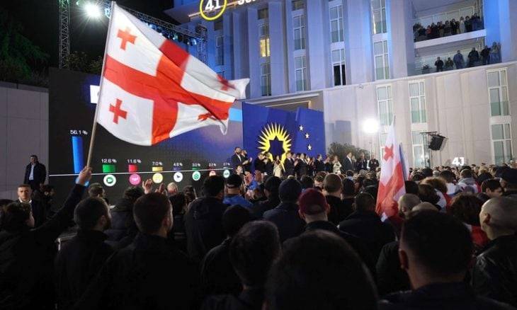 جورجيا: اتهام لروسيا بتزوير الانتخابات