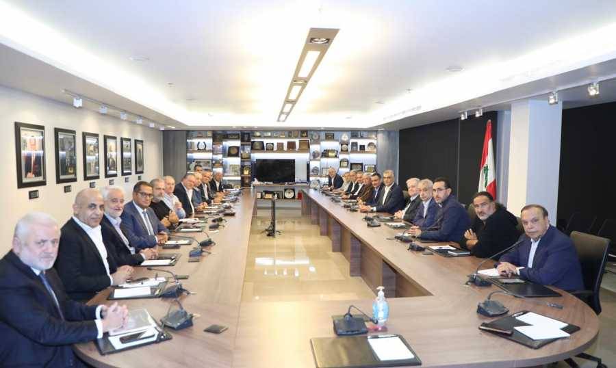 إجتماع موسع للهيئات الاقتصادية
تحضيراً لإعداد ورقة إنقاذية