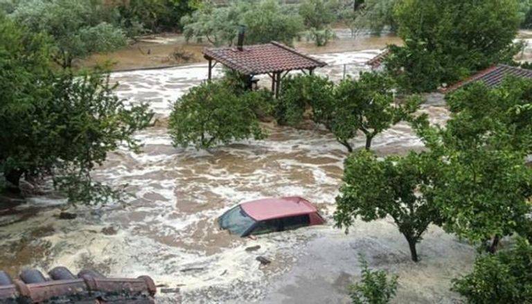 فيضانات عارمة في فالنسيا الإسبانية