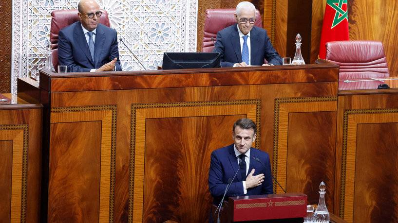 ماكرون يجدد دعم سيادة المغرب على الصحراء الغربية