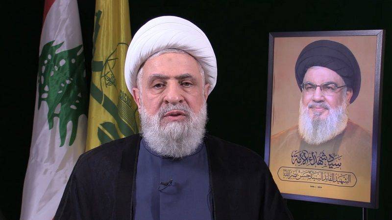 قاسم مخاطبا العدو الاسرائيلي: اخرجوا من أرضنا وإلاّ.. ستدفعون ثمنا غير مسبوق
مساندة غزة واجبة... مستمرّون في تنفيذ خطة الحرب وامكاناتنا تتلاءم مع حرب الميدان الطويلة