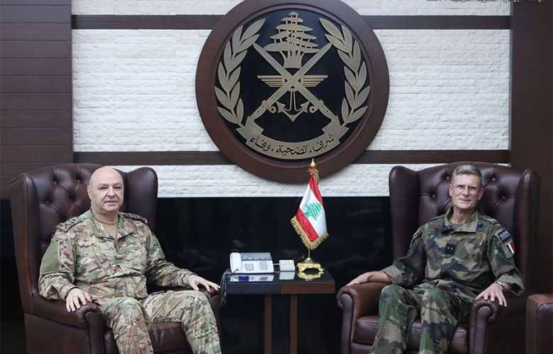 قائد الجيش استقبل قائد
القوات البحريّة الفرنسيّة