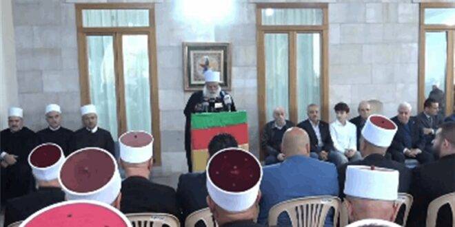 لقاء درزي في بعذران: لوقف إطلاق نار ونشر الجيش على الحدود