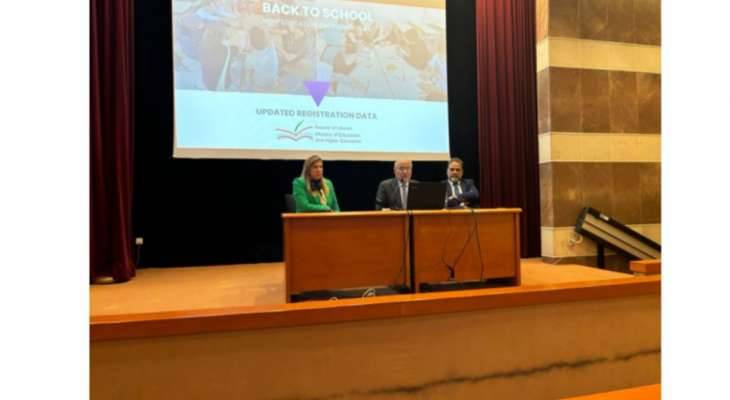ترأس اجتماعات تربويّة تناولت عمليّة انقاذ العام الدراسي
الحلبي: حرصاء على إسداء
التعليم على الرغم من صعوبة المشهد