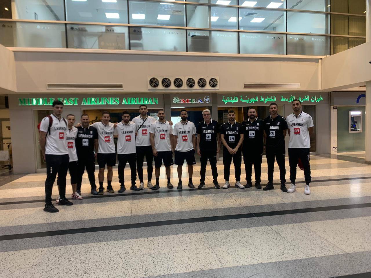 منتخب لبنان للرجال بكرة السلة
غادر للانخراط بمعسكر تدريبي في دبي