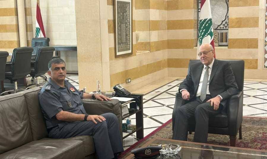 ميقاتي عرض الوضع الأمني مع عثمان
وبحث مع ريزا في مساعدة النازحين