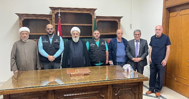الخطيب استقبل وفد بعثة
الاغاثة الطبيةّ التابعة للعتبة الحسينيّة
