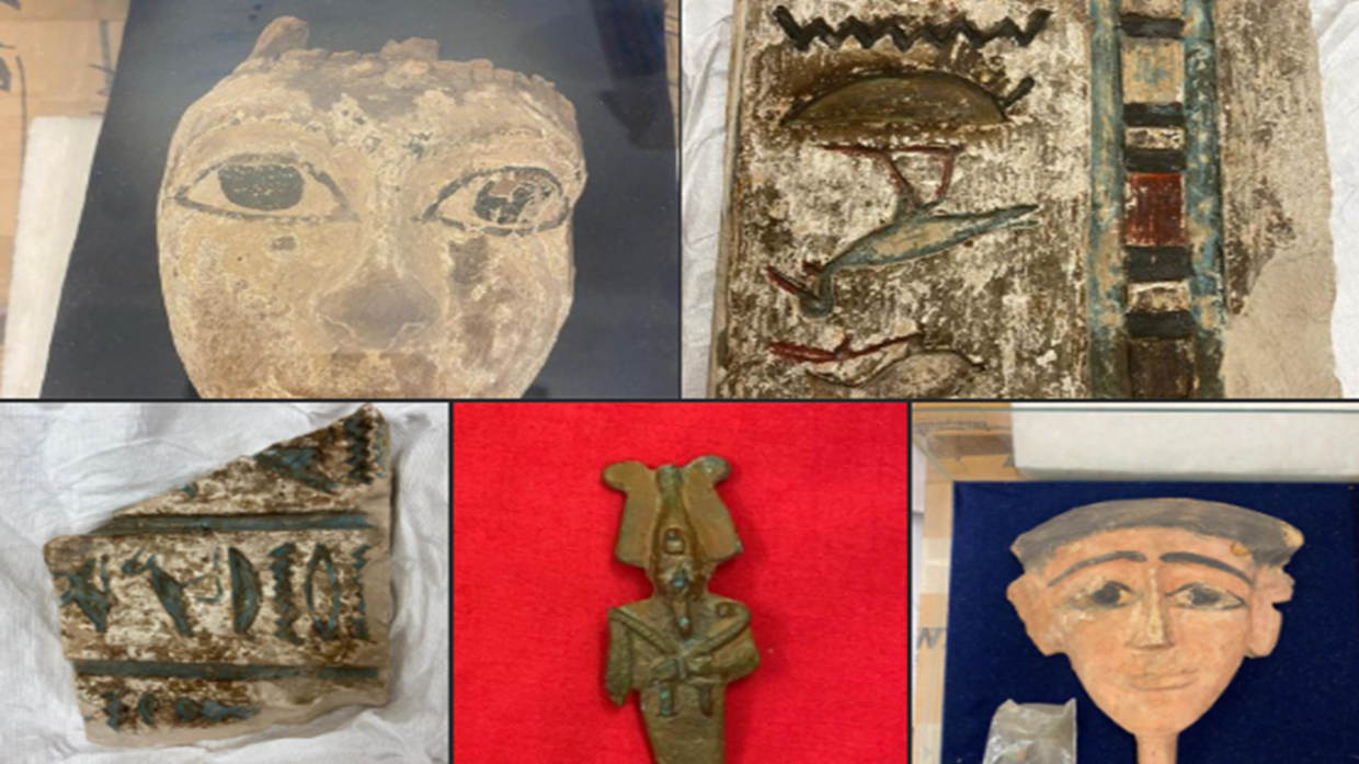 مصر تسترد 67 قطع أثرية من ألمانيا