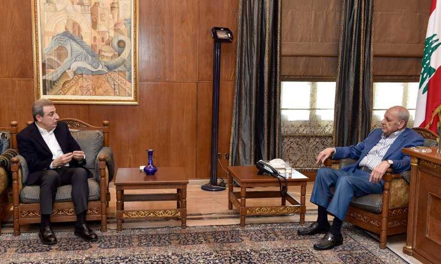 بري عرض مع أبو فاعور وبحسون
والخفاف الأوضاع وملف المهجّرين