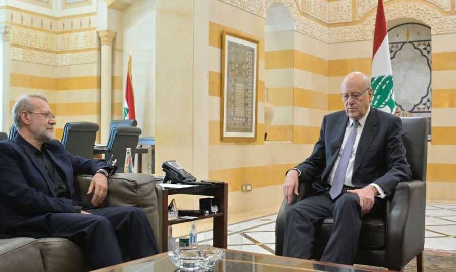 لاريجاني في بيروت.. ويلتقي بري وميقاتي