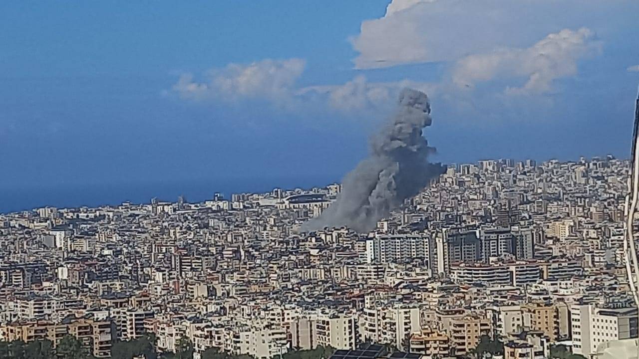 13 غارة "إسرائيلية" حتى الآن على الضاحية الجنوبية لبيروت