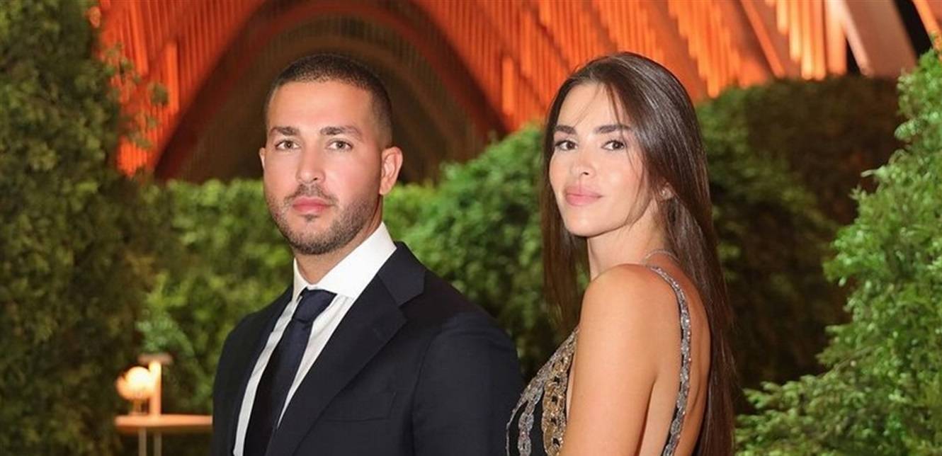 "كنة" المصمم ايلي صعب الأردنية بغاية الجمال على السجادة الحمراء في الرياض