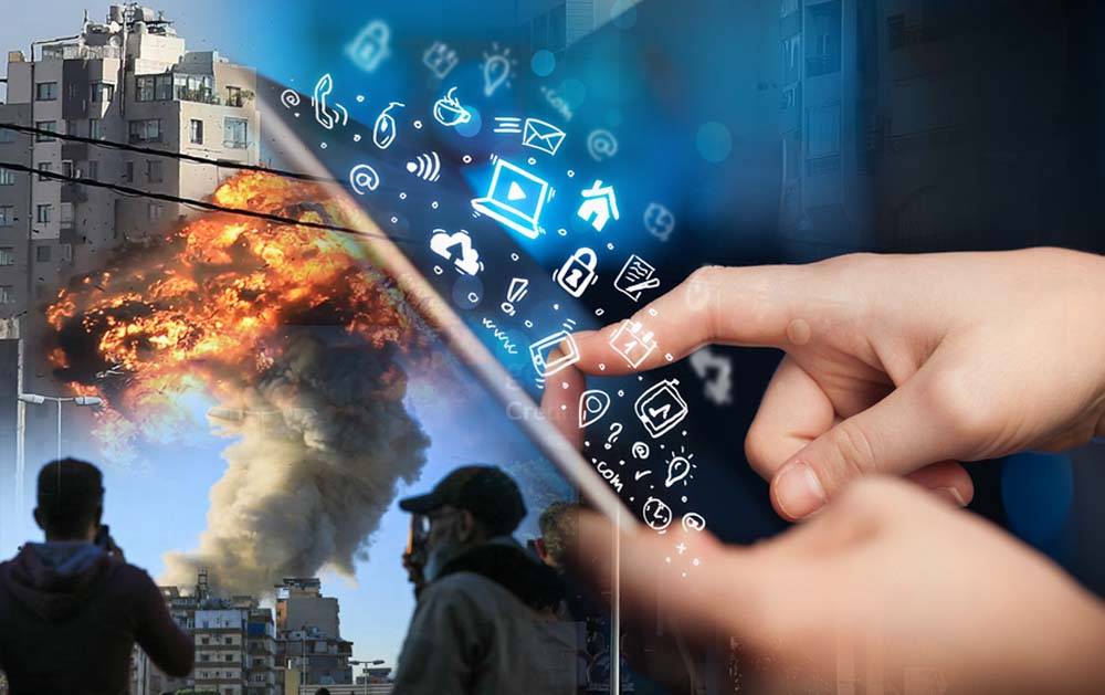 دور وسائل التواصل الاجتماعي في زمن الأزمات والحروب: هل تفوّقت الفكاهة اللبنانية على استراتيجية العدو الإعلامية و "الاراجيف"؟