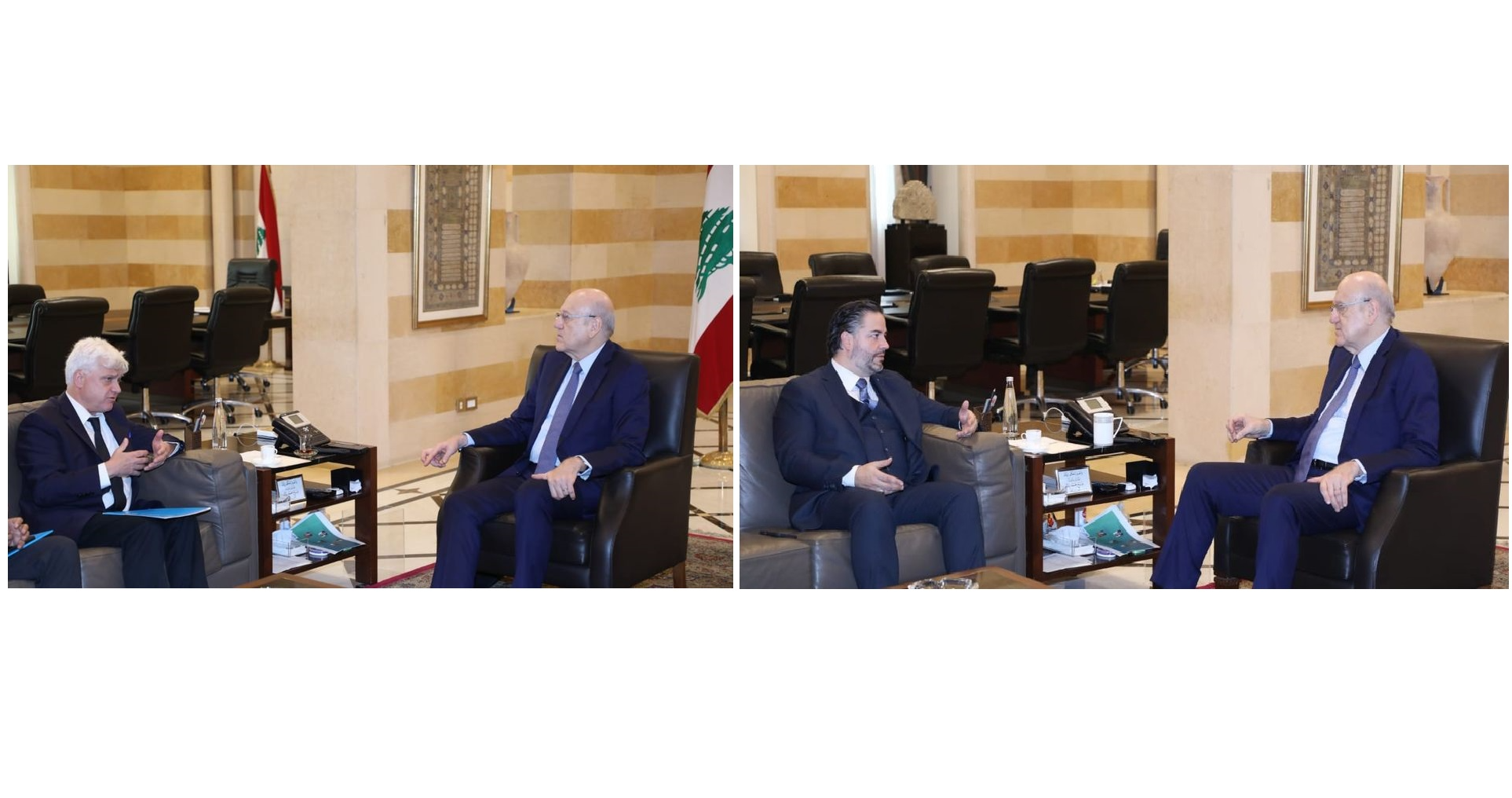 ميقاتي اطلع من وزير الاقتصاد على
نتائج جولتة في الولايات المتحدة