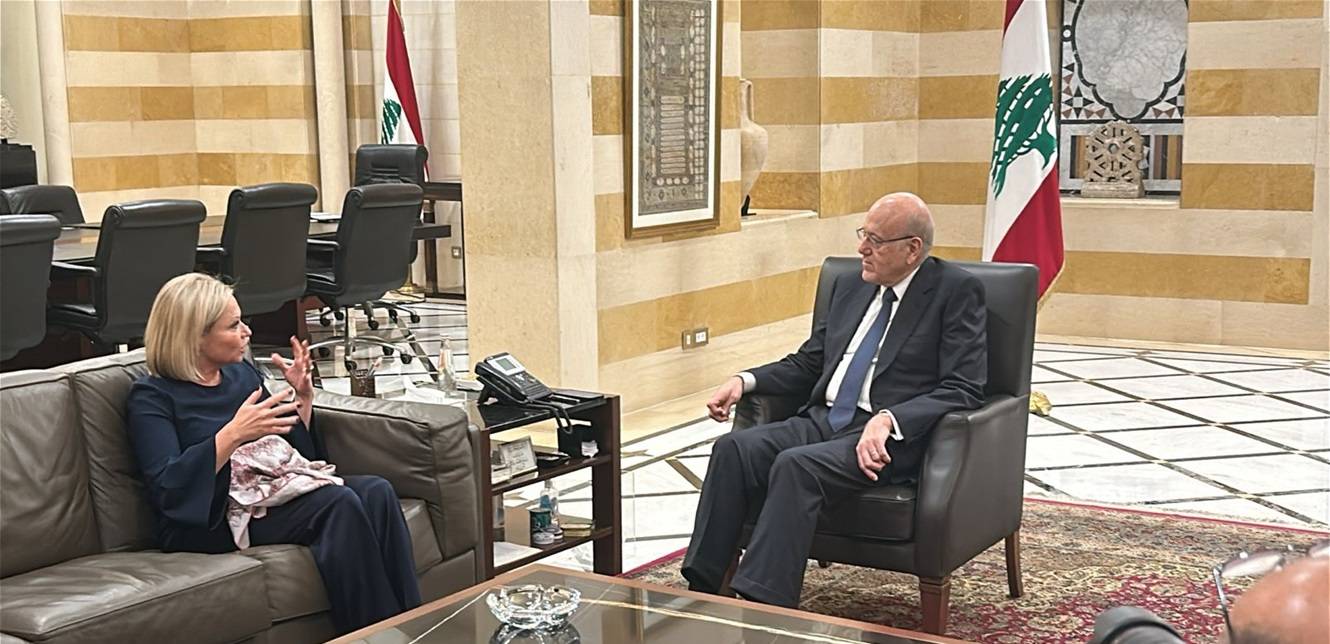 ميقاتي اطلع من بلاسخارت على مناقشات مجلس الامن وتابع مع زواره التطورات