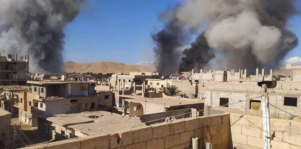عدوان إسرائيلي يستهدف مدينة تدمر