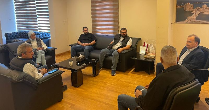 البزري زار بلدية صيدا وأثنى
على جهودها بتأمين احتياجات النازحين