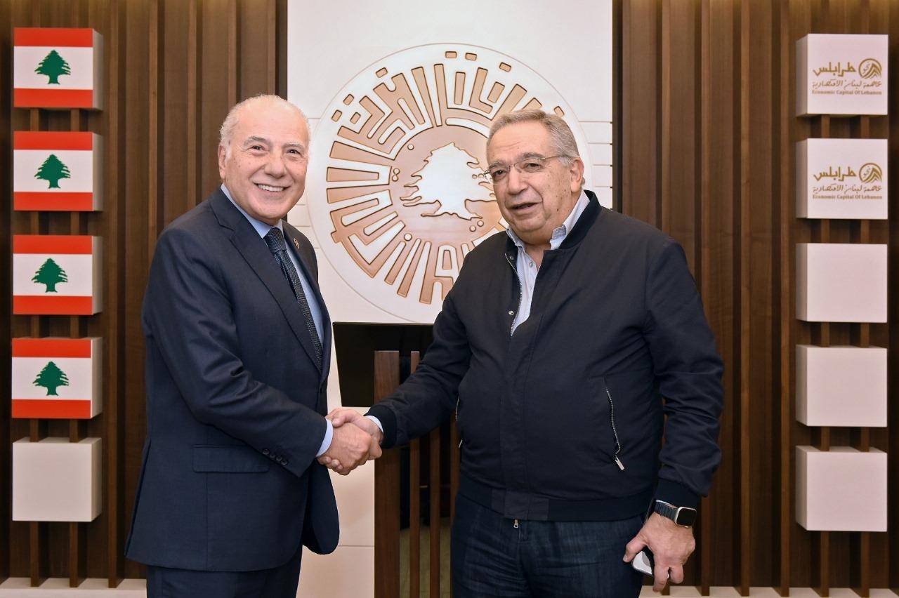 دبوسي والزعني بحثا في تعزيز التعاون بين غرفة طرابلس وجمعية الصناعيين