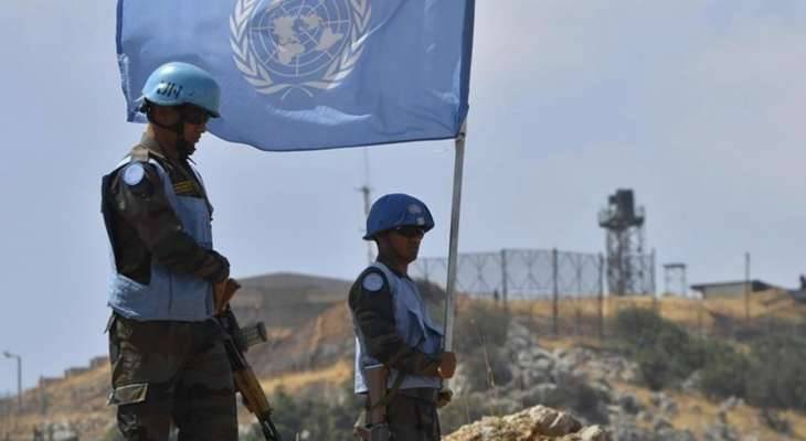 "اليونيفيل": ندعم تنفيذ القرار 170