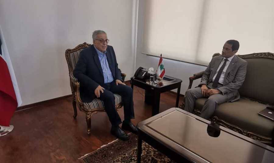 بوحبيب تبلّغ من سفير قطر نيّة بلاده
مؤازرة لبنان في عمليّة إعادة الإعمار