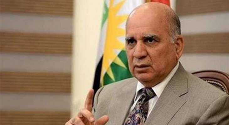 وزير الخارجية العراقي لنظيره السوري: زعزعة الأمن والاستقرار في سوريا تشكل تهديدا لأمن المنطقة بشكل عام