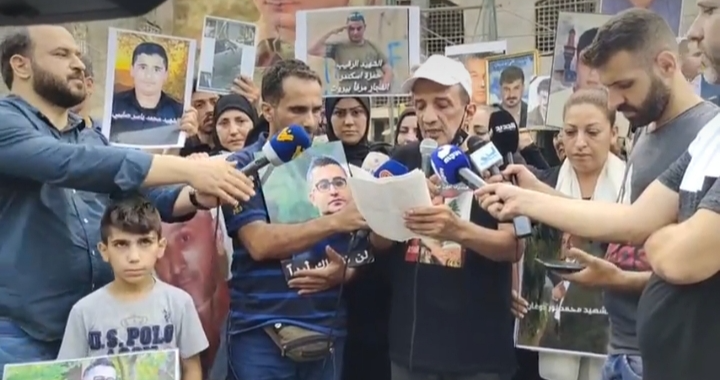 "تجمّع أهالي شهداء وجرحى انفجار المرفأ للقاضي الحجار:
دماء شهدائنا وجرحانا "أمانة برقبتك"... فلا تخذلنا