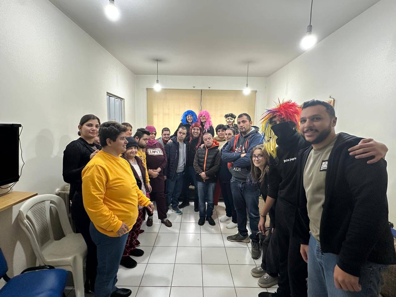 حركة شباب الشرق تحتفل بعيد القديسة بربارة مع طلاب جمعية الكرمة لزوي الحاجات الخاصة