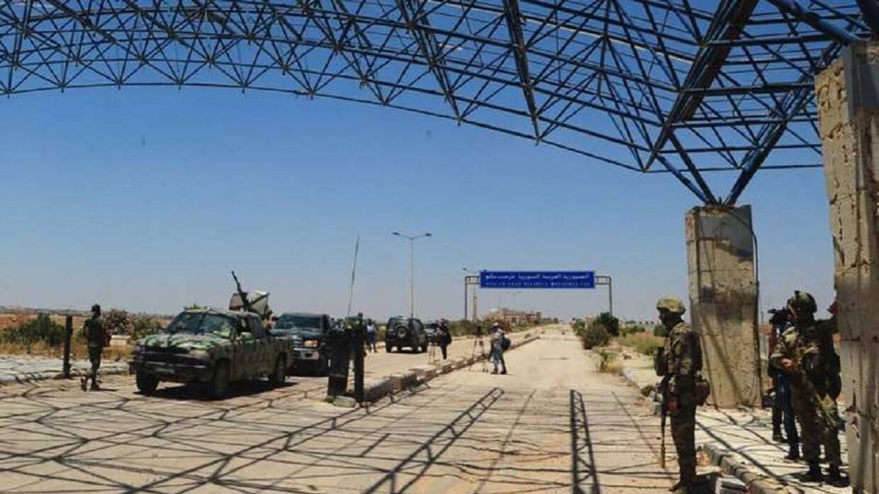 الأردن يغلق معبر جابر الحدودي مع سوريا