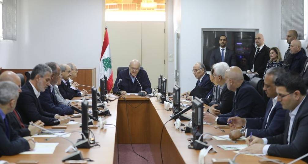 قرارات لمجلس الوزراء حول خطة عمليات تعزيز انتشار الجيش وترتيبات رفع الانقاض