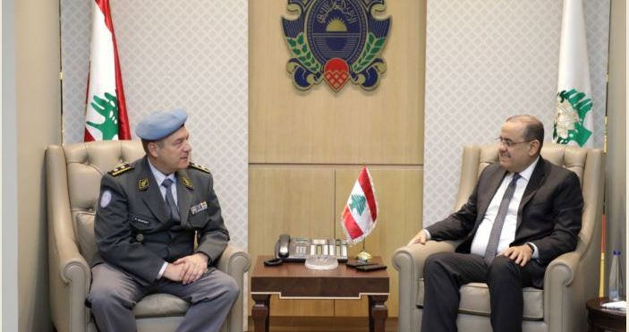 البيسري التقى وفد بعثة الأمم
المتّحدة لمراقبة الهدنة في لبنان