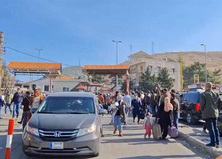 نزوح سوري كثيف باتجاه لبنان