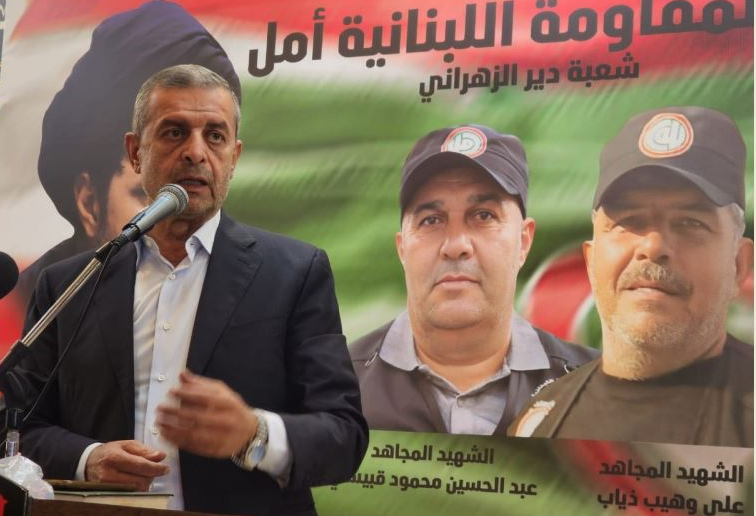 قبيسي: اللجنة المشرفة على اتفاق وقف النار
تتحمّل مسؤولية ردع الكيان "الإسرائيلي"