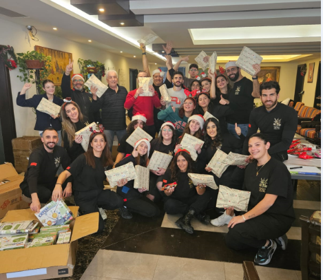 الميلاد في سيدة لبنان حريصا‎
