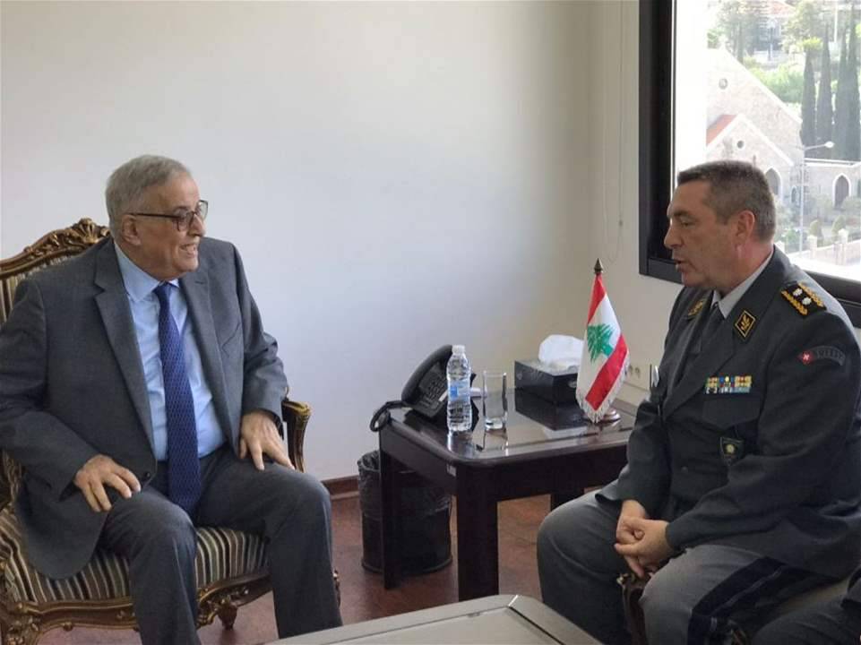 رئيس بعثة الأمم المتّحدة لمراقبة الهدنة زار ميقاتي
بوحبيب: ضرورة إظهار الحدود بين لبنان و"إسرائيل"