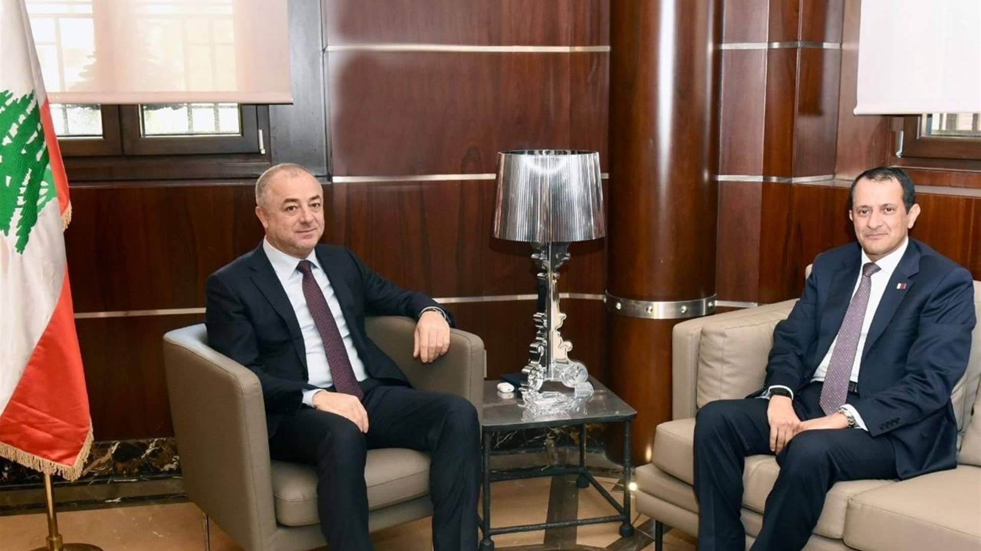 سفير قطر التقى ميقاتي وبو صعب