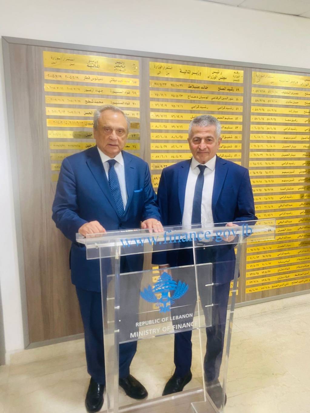 وزير المال يبلغ حبيب دعمه الكامل لقروض مصرف الإسكان