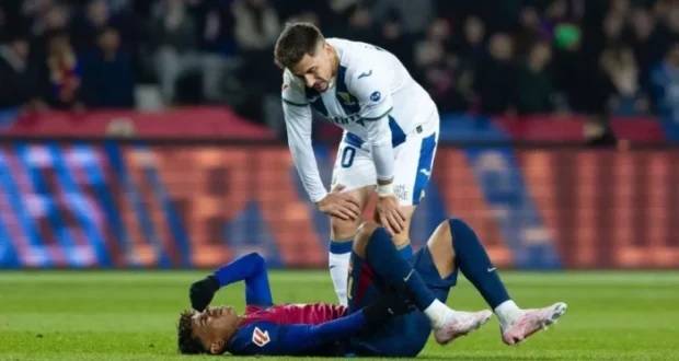 برشلونة يكشف مدة غياب نجمه يامال عن الملاعب