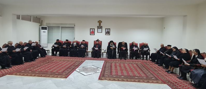 لقاء المعايدة الميلاديّة للإكليروس في البقاع
ودعوة لنشر فرح الله وسلامه في هذا العالم