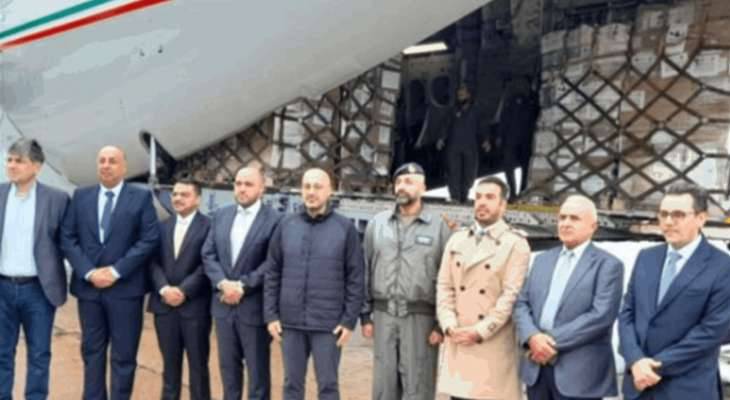 ياسين استقبل طائرة كويتيّة محمّلة
بمساعدات طبيّة جمعتها الجالية اللبنانيّة